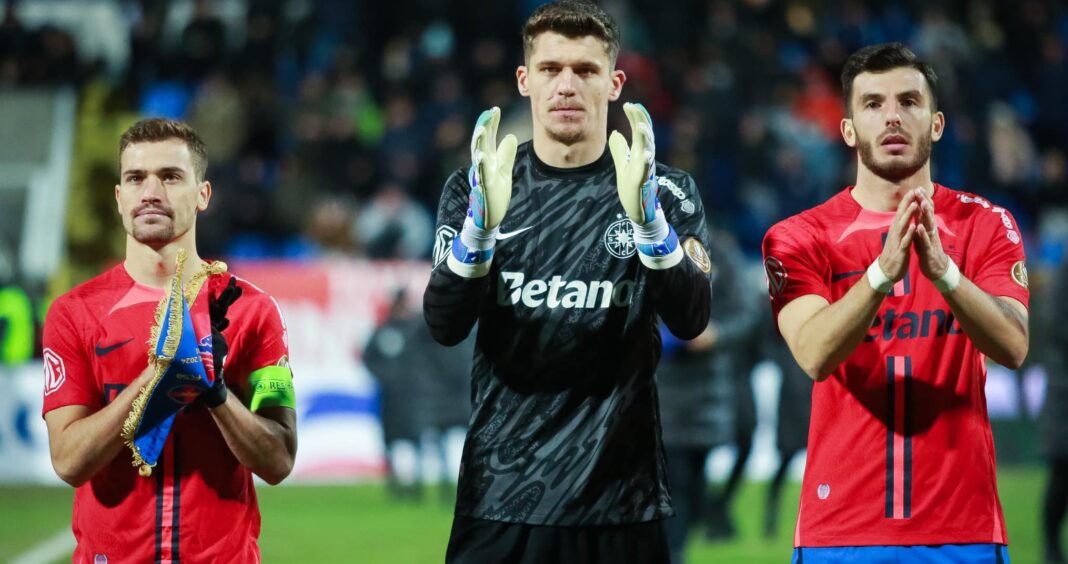 Căpitanul FCSB, Darius Olaru, a avut o evoluție ștearsă în meciul cu FC Botoșan. Sursa foto: Facebook Cristian Plosceac