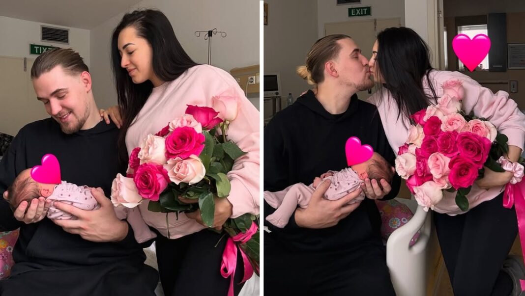 Larisa Iordache a născut o fetiţă