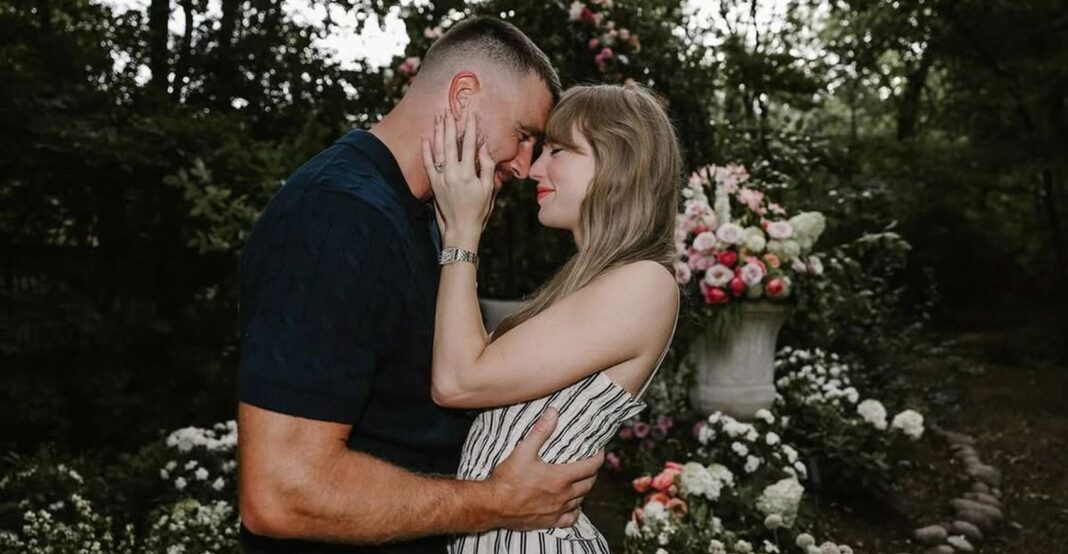 Taylor Swift s-a logodit cu Travis Kelce, starul lui Kansas City Chiefs