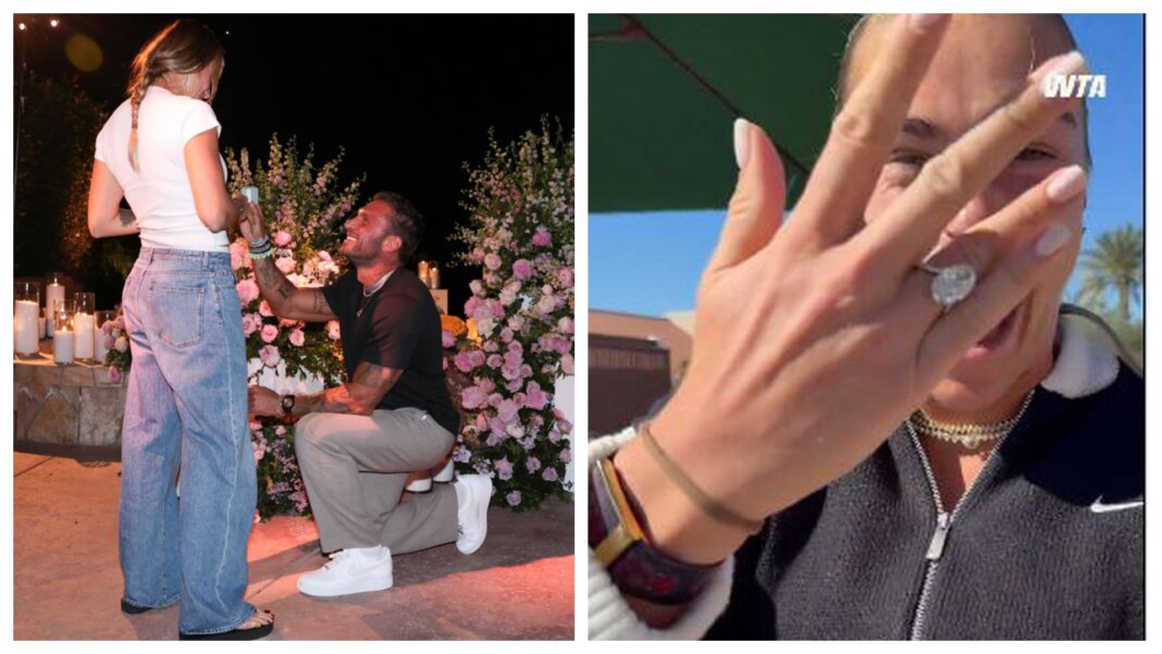 Aryna Sabalenka s-a logodit