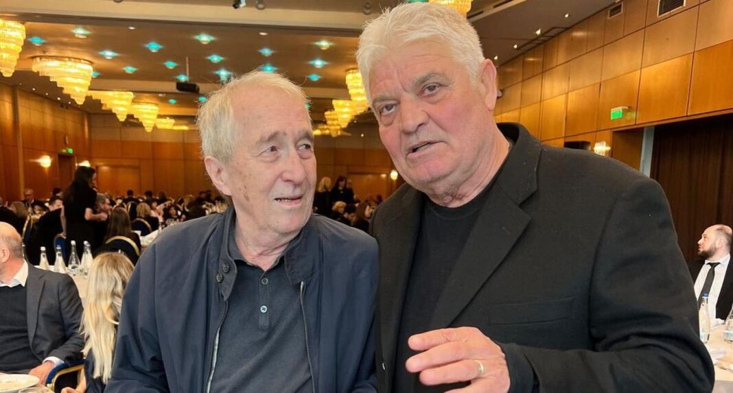 Ioan Andone și Valentin Ceaușescu, reîntâlnire după 37 de ani de la cel mai şocant moment din fotbalul românesc