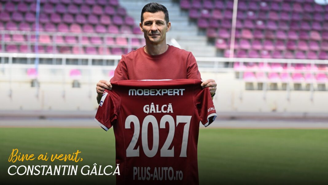 Costel Gâlcă și-a anunțat plecarea de la Rapid