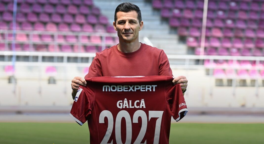 Costel Gâlcă și-a anunțat plecarea de la Rapid