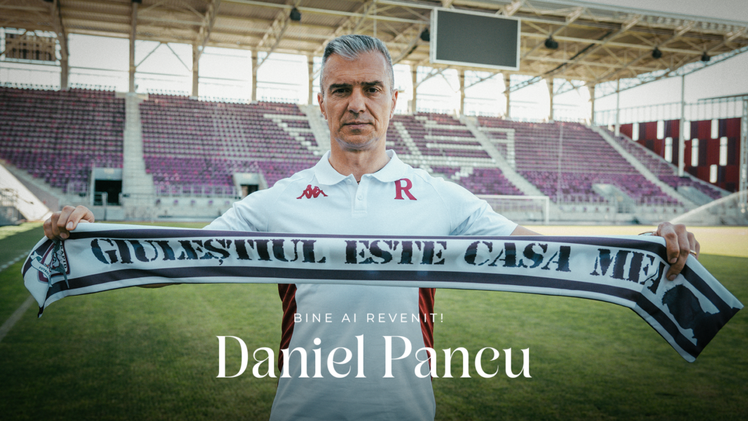 daniel pancu Daniel Pancu a fost prezentat oficial la Rapid