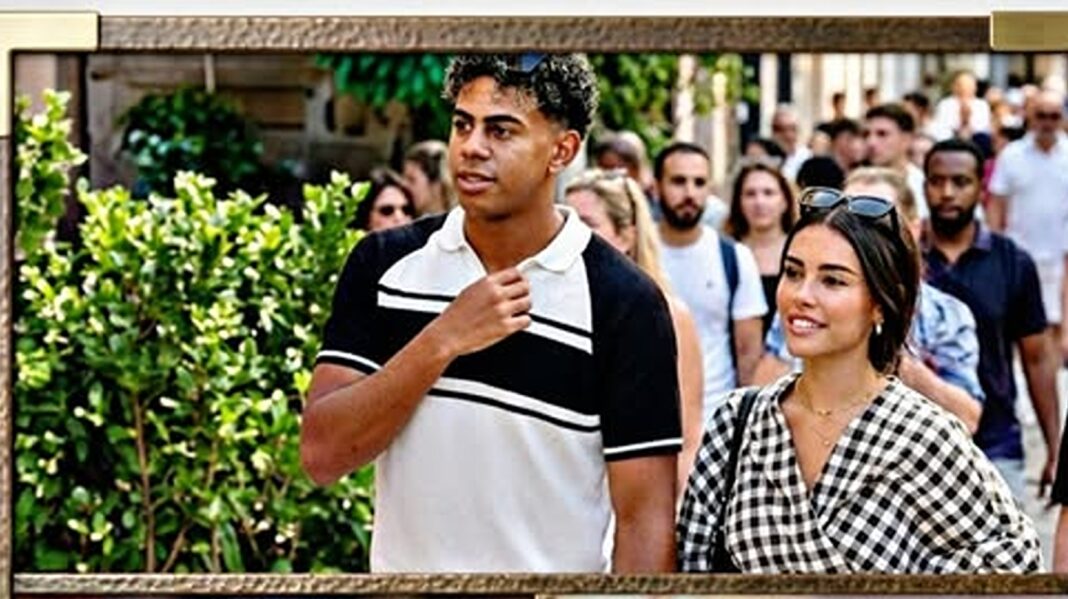 lamine yamal & Ines Garcia