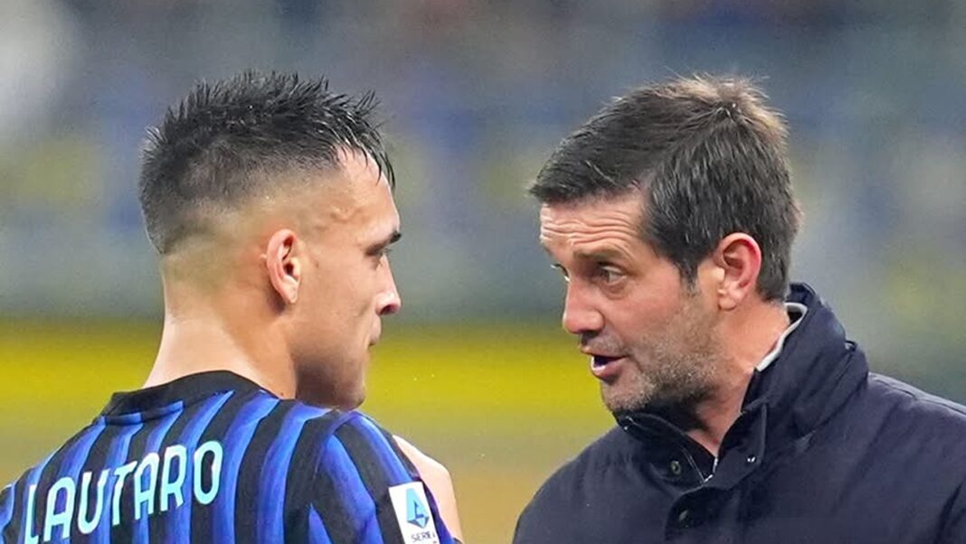 lautaro martinez & cristi chivu